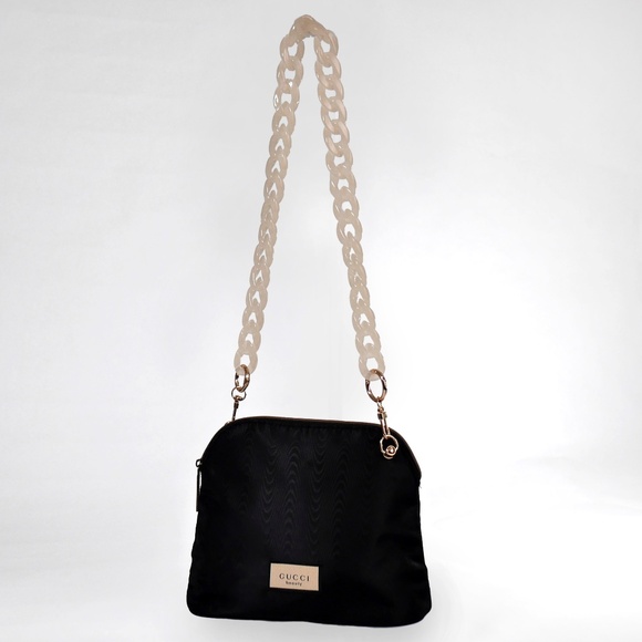 Gucci Converted Cosmetic Black Pouch Bag NEW - Picture 4 of 13